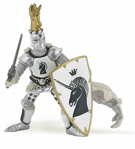 Фигурка Рыцарь серебряного единорога (Раро, 39915)